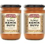 Gurvita Ilikli Kemik Suyu Sebzeli 660 ml 2'li - 1 Paket