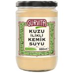 Gurvita Jöle Kıvamında Kuzu İlikli Kemik Suyu 660 Ml