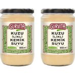 Gurvita Kuzu Ilikli Kemik Suyu 660 ml 2'li - 1 Paket