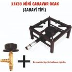 Güryan Canavar Ocak Ahçı Aşcı Ocağı Döküm Mutfak Tüpü Uyumlu 33X33 cm