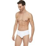 Güryıldız 24501 Beyaz 12 Adet Erkek Büyük Beden Penye Slip Külot