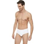 Güryıldız 24501 Beyaz 12 Adet Erkek Penye Slip Pamuklu Külot