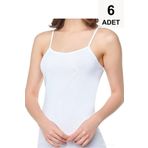 Güryıldız Kadın İp Askılı Atlet 6'lı 90172024