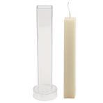 Gusengo 2 Pcs Büyük Silindir Tüp Mum Kalıbı