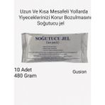 Gusion Soğuk Taşıma Jeli 10 Adet 480 Gram Buz Aküsü Görevini Görür Yiyeceklerin Bozulmasını Önler - Beyaz