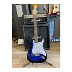 guson Strat Kasa Mavi Blueburst Elektro Gitar Sss ( Kılıf, Pena, Askı, Kablo Hediye )