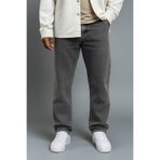 Gussi Erkek Füme Baggy Fit Likrasız Rahat Kesim Jean Pantolon