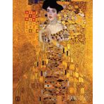 Gustav Klimt Monthly Planner 2025: Portrait of Adele Bloch-Bauer I | Gold Art Nouveau Year Agenda: January–December (12 Months)