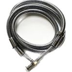 Gusto Full Çelik Örgülü Duş Spirali 1.50 mt - 1.5-1.6 MT