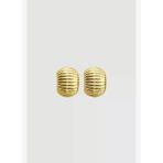 Gusto Kabartmalı Küpe - Gold
