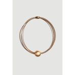 Gusto Küre Detaylı Çoklu Halka Choker Kolye - Gold
