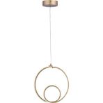 Gusto Lighting Alvina Tekli LED Sarkıt Avize,gold 3 Renk Yanabilen LED Avize,modern Salon Oda LED Avize