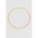 Gusto Sallantılı Uzun Kolye - Gold