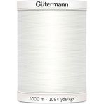 Gütermann Dikiş Ipliği, 1000MT Makara, Beyaz