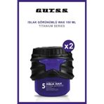 Gutss Şekillendirici Titanyum Aqua Wax No:5 150ml X2