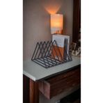 güven iş metal Metal Kitaplık - Gazetelik - Plak Ve Dergi Masa Üzeri Organizer