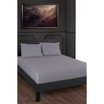 Güvenal Bianna Pamuk Saten Lastikli Çarşaf Takımı | Nevresim | Nevresim Takımı | Pamuklu Çarşaf | - Gri - 180 x 200 + 30cm