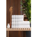 Güvenal Lisa 4'lü Banyo Havlu Takımı | Havlu | Havlu Havlu Seti I Çeyiz Havlusu