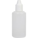 Güvenç Ambalaj 100 Adet - 50 ml Damlalıklı Şişe, Aseton, Mürekkep, Polietilen Likit Şişesi