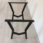 güvendekoratif metal masa ayak