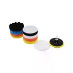 Güvenle Al 115 MM 11PCS POLİSAJ SÜNGER SETİ 8 AD. 115MM SÜNGER- 1 POLİSAJ PED -1 M14 ADAPTÖR - 1 CIRTLI DİSK TABAN (4745)