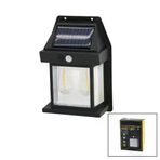 Güvenle Al 2 LAMBA SOLAR - SENSÖRLÜ APLİK DUVAR LAMBASI DIŞ MEKAN 5.5V - 1W - 1800mAh (4745)