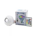 Güvenle Al 2IN1-KUMANDALI RGB LED AMPUL - BLUETOOTH HOPARLÖR MÜZİK ÇALAR LED-7W - HOPARLÖR-3W (4745)