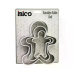 Güvenle Al 3 BOY METAL SİLİKON KENAR KILIFLI KURABİYE KALIP SETİ 8 X 5.5CM - 9.5 X 8CM - 13.5 X 11CM (4745)