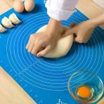 Güvenle Al 30*40 cm Hamur Matı Silikon Ölçekli Kullanımı Kolay Hamur Açma Matı (4745)