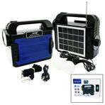 Güvenle Al 3IN1 - SOLAR 2İN1 EL FENERİ - RADYO - MP3 BLUETOOTH - USB/ TF PORT - 2 PARÇA AMPUL KABLOLU - POWERBANK (4745)