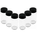 Güvenle Al 6 PCS CAM - 225ML BAHARATLIK - TUZLUK PLASTİK KAPAK (4745)
