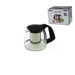 Güvenle Al 700ML CAM DEMLİK ÇELİK SÜZGEÇLİ - PLASTİK KULP - KAPAK - KROM ÇERÇEVE (4745)