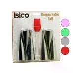 Güvenle Al 7PCS 6-KORNEO KALIP - 1-SİLİKON FIRÇA PASTA DEKORASYON SETİ ÇAP:3.4CM X UZUNLUK:12CM (4745)