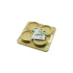 Güvenle Al AHŞAP BAMBU 5PCS ÇEREZLİK - LOKUMLUK KASE SETİ 22X22CM (4745)