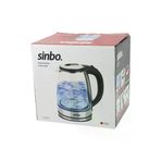 Güvenle Al CAM KETTLE SU ISITICISI 1.8LT GİZLİ REZİDANS 360° DÖNEBİLME ÖZELLİK 1850-2200W SK-8029 (4745)