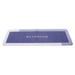 Güvenle Al DİKDÖRTGEN DÜZ RENKLİ SU EMİCİ - SİHİRLİ BANYO PASPASI ELASTİK 116 X 37.5CM (4745)
