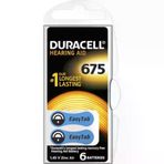 Güvenle Al DURACELL 675 İŞİTME CİHAZ KULAK PİLİ 6 PARÇA 1 KUTU (4745)