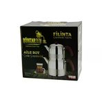 Güvenle Al FİLİNTA AİLE BOY ÇELİK ÇAYDANLIK SETİ ÇİFT KAPAKLI RENKLİ BAKALİT KULP ÜST DEMLİK: 1.5LT - ALT SULUK: 3LT KENDİNDEN SÜZGEÇLİ (4745)