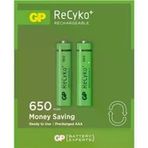 Güvenle Al GP RECYKO 650mAh AAA ŞARJLI İNCE PİL 63C092 2Lİ KART (4745)