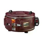 Güvenle Al GROSS YUVARLAK DAVUL FIRIN STANDART AYARLANABİLİR TERMOSTAT = 50°C-320°C 1300W - 53CM ALÜMİNYUM TEPSİ ÖN GÖZETLEME CAMI AF-008B (4745)