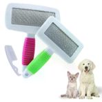 Güvenle Al Kedi Köpek Telli Küçük Boy Tüy Bakım Seti Evcil Hayvan Tarama Fırçası (4745)