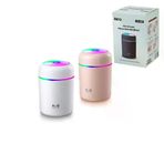 Güvenle Al KLASİK 300ML H2O MİNİ USB ŞARJ- IŞIKLI HAVA NEMLENDİRİCİ - BUHAR MAKİNE - KOKU GİDERİCİ HERHANGİ BİR RENK GÖNDERİLİR (4745)