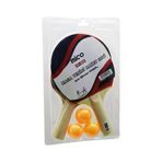 Güvenle Al MASA TENİSİ PİNPON RAKET SETİ 2PCS RAKET - 3PCS TOP (4745)