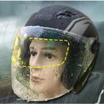 Güvenle Al Motosiklet Kaskı İçin Yağmur Kaydırıcı Film (4745)