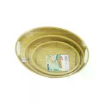 Güvenle Al OVAL - 3 BOY BAMBU AHŞAP TEPSİ SETİ 20X29--26X36--31X45CM (4745)