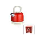 Güvenle Al RETRO KIRMIZI NOSTALJİ DEMLİK MODEL ÇELİK KETTLE SU ISITICI 2.2LT 1800W GİZLİ RESİZTANS SK-8035 (4745)