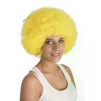 Güvenle Al Sarı Renk Kıvırcık Afro Bonus Peruk (4745)