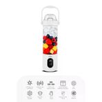 Güvenle Al ŞARJLI TAŞINABİLİR SMOOTHİE BLENDER 700MLBUZ KIRMA - ÇELİK BIÇAK MANYETİK ŞARJ 150W 4500mAh SHB-7504 (4745)