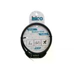 Güvenle Al ŞİFRELİ EKO - İNCE BİSİKLET KİLİT ÇELİK TEL SİYAH ŞEFFAF KILIF 7MMX65CM (4745)