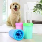 Güvenle Al Silikon Jel Fırçalı Kedi Köpek Pati Ayak Yıkama Temizleme Kovası (Küçük) (4745)